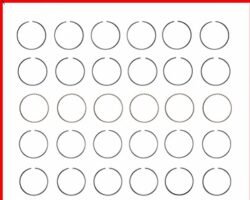 piston rings KJ 3-7
